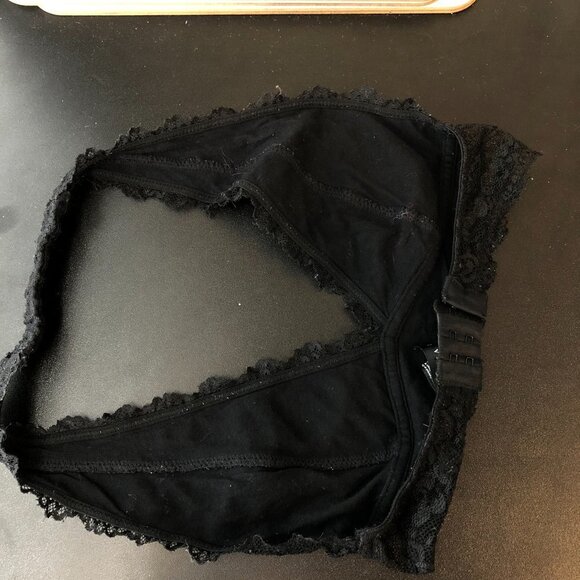 Aritzia Talula Black Albion Lace Bralette / Bra top XS - Picture 3 of 10